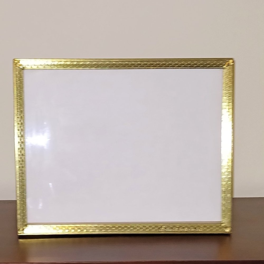 Vintage 1950s Character Arts Studio Gold Tone Frame